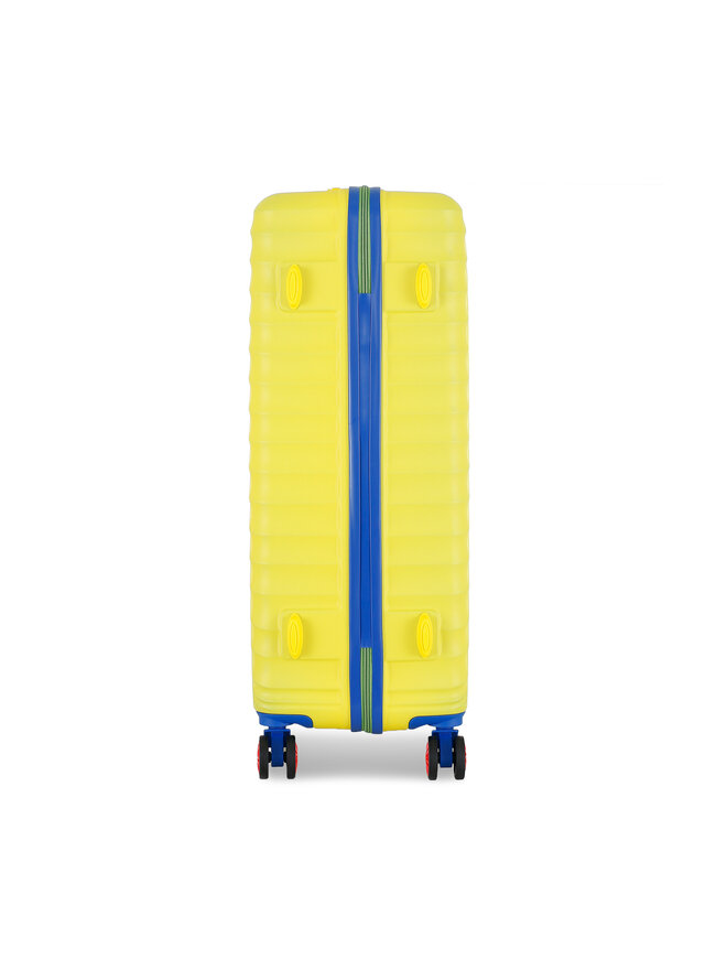 Semi Line Μεγάλη Βαλίτσα Semi Line T5934-3 Κίτρινο