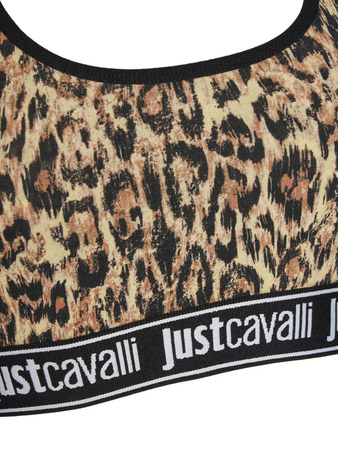 Just Cavalli Just Cavalli Σουτιέν τοπ 78PAJU02 CJUT3 Καφέ
