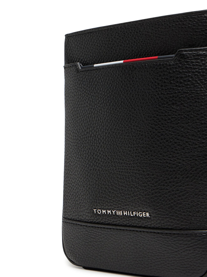 Tommy Hilfiger Плоска сумка Tommy Hilfiger Th Central Mini Crossover AM0AM13487 Чорний