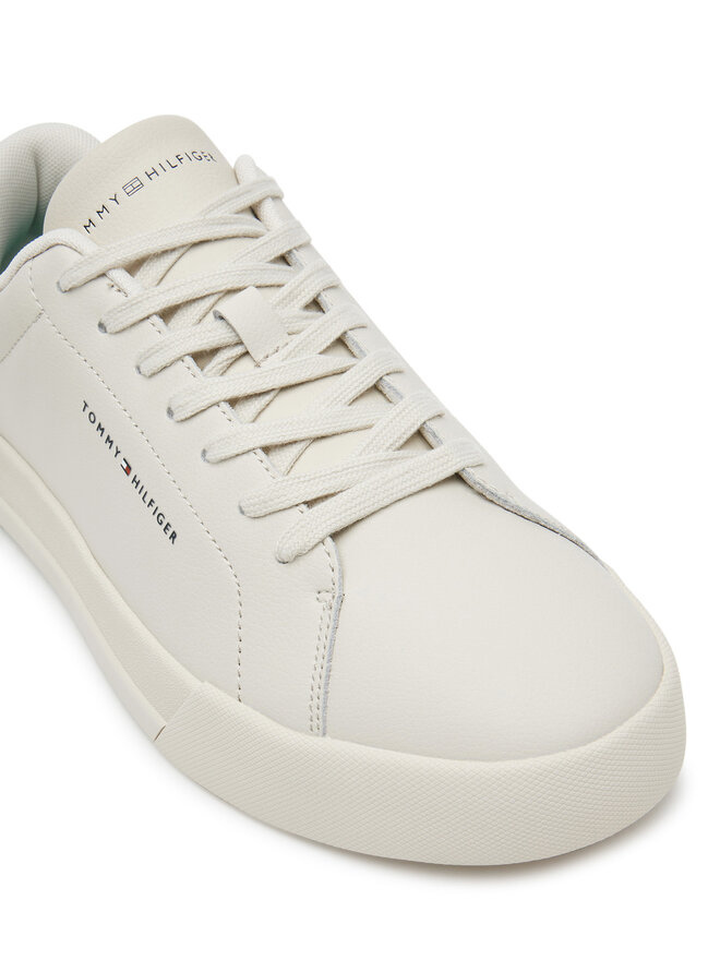 Tommy Hilfiger Zapatillas Tommy Hilfiger Th Court Lth Detail Ess FM0FM05367 Beis