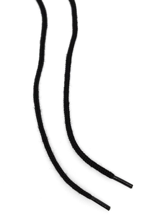 Coccine Κορδόνια παπουτσιών Coccine SZNUROWADŁA 120 cm F3 BAWEŁNIANE v.AZ Μαύρο