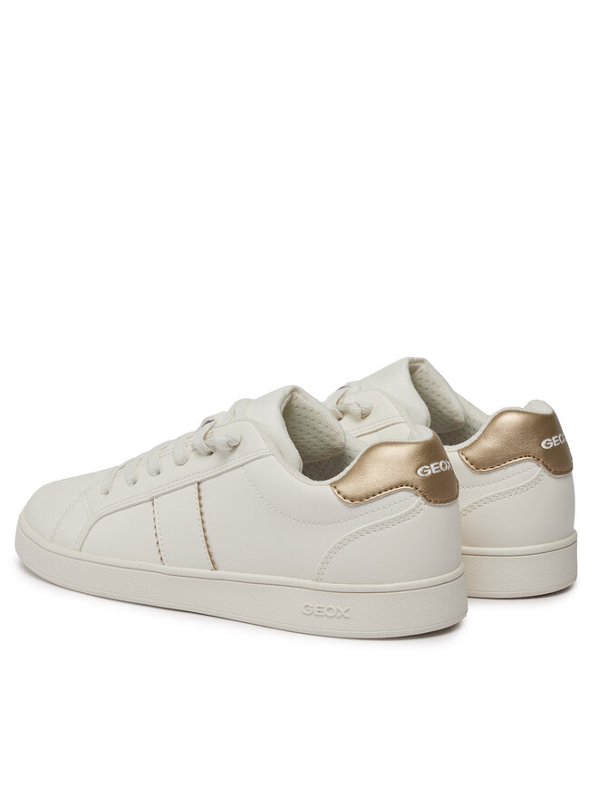 Geox Sneakersy Geox J Eclyper Girl J36LRC 000BC C0588 D Bílá