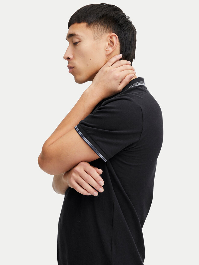 Blend Blend Polo 20716474 Crna Regular Fit