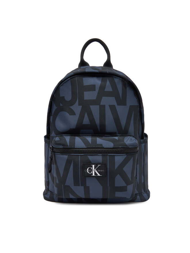 Calvin Klein Jeans Ruksak Calvin Klein Jeans Backpack Logo Aop IU0IU00693 Tmavomodrá