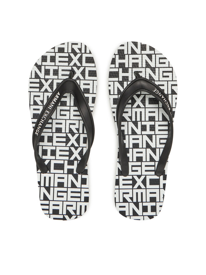Armani Exchange Chancletas Armani Exchange XUQ002 XV676 N814 Negro