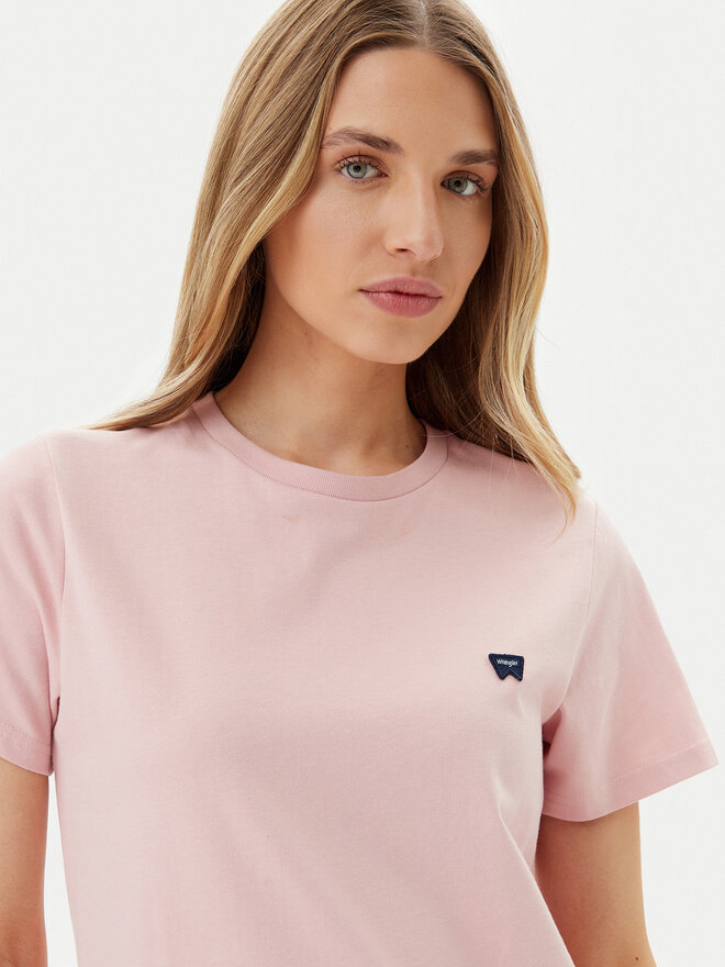 Wrangler Wrangler Camiseta 112362576 Rosa Regular Fit