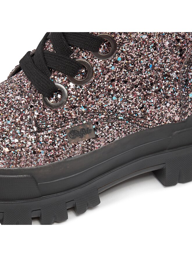 Buffalo Pohodni čevlji Buffalo Aspha Lace Up Hi 1622312 Pisana