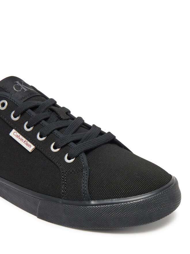 Calvin Klein Jeans Πάνινα παπούτσια Calvin Klein Jeans Ess Vulc Low Mg Cv YM0YM01301 Μαύρο