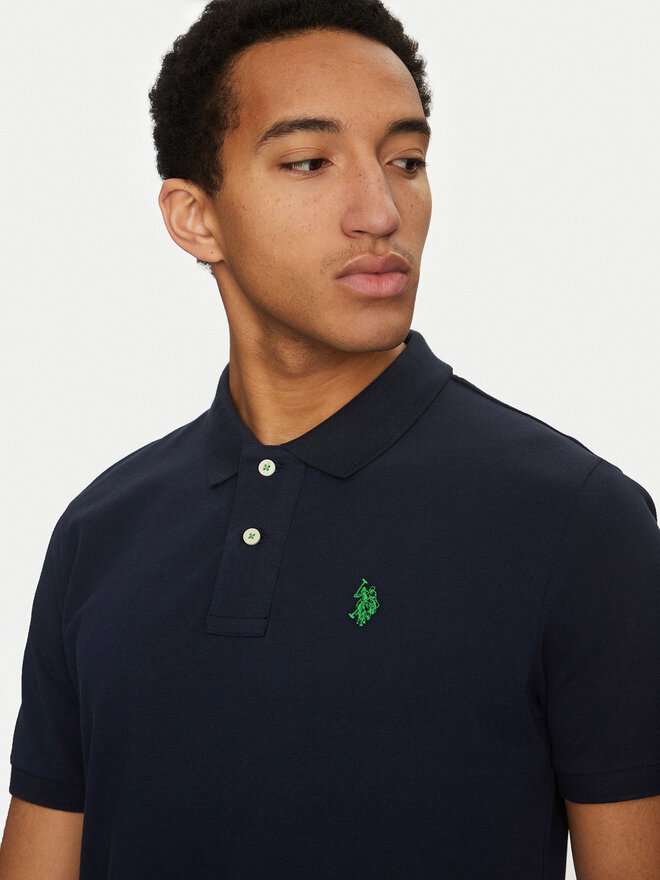U.S. Polo Assn. U.S. Polo Assn. Pólóing MUP3637 Sötétkék Regular Fit