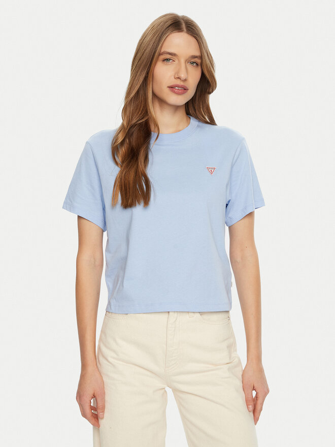 Guess Jeans Guess Jeans Camiseta W4YI05 K8HM0 Azul Regular Fit
