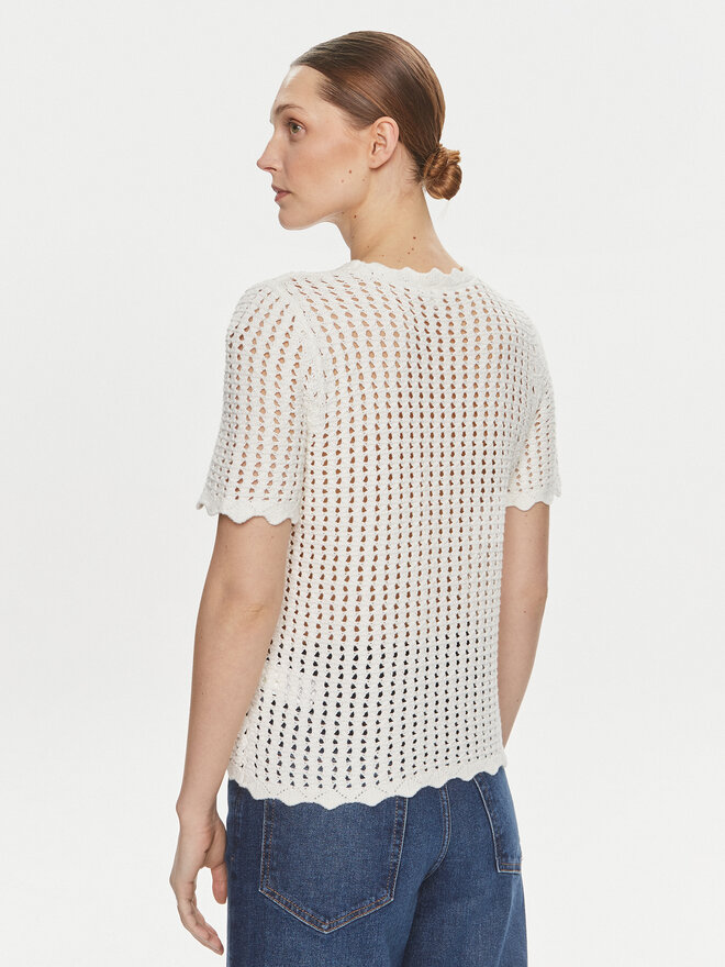Gap Gap Marškinėliai 864914 Balta Regular Fit