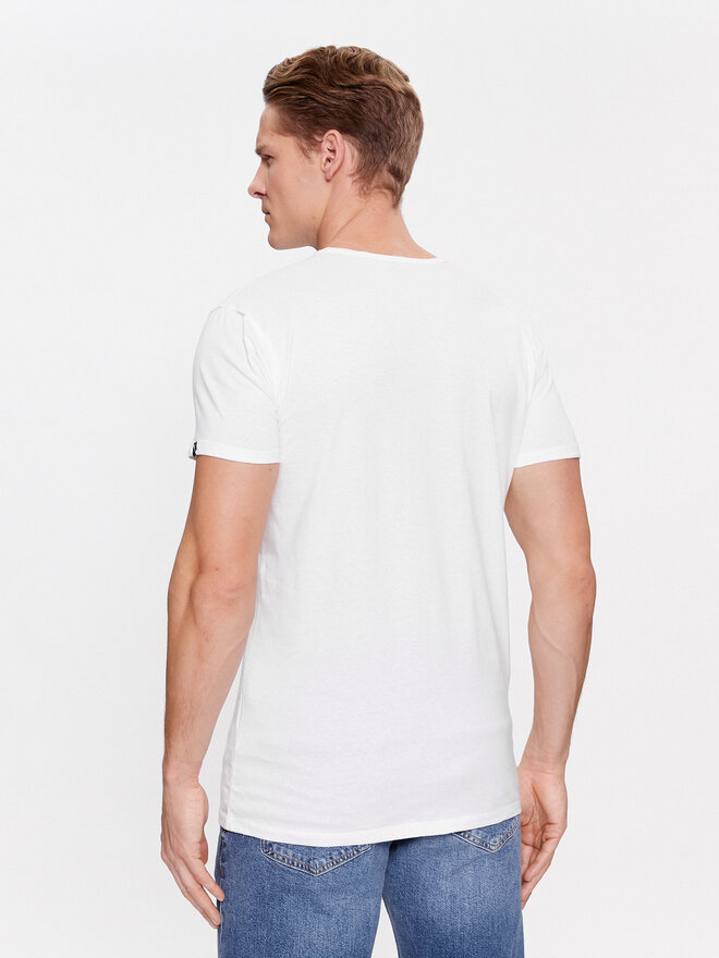 Puma Puma Σετ 2 T-Shirts Basic 935016 Λευκό Regular Fit
