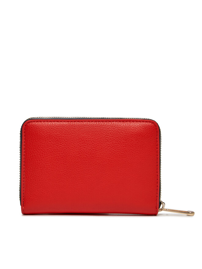 Tommy Hilfiger Liels sieviešu maks Tommy Hilfiger Th Essential Sc Med Za Corp AW0AW16092 Sarkans