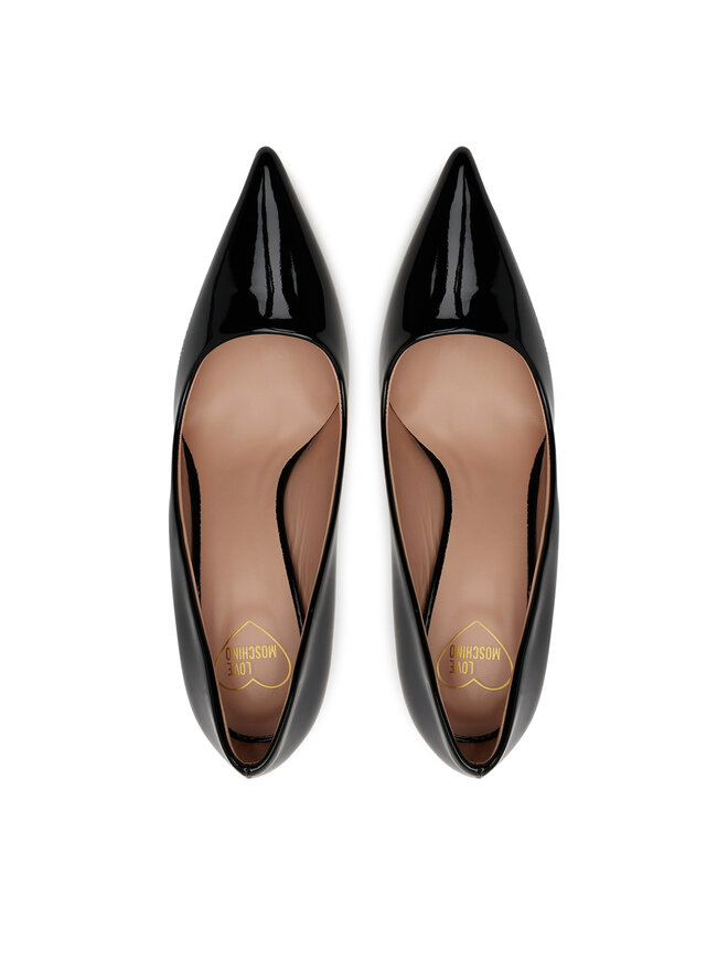 LOVE MOSCHINO Szpilki LOVE MOSCHINO JA10089G1MIH0000 Czarny