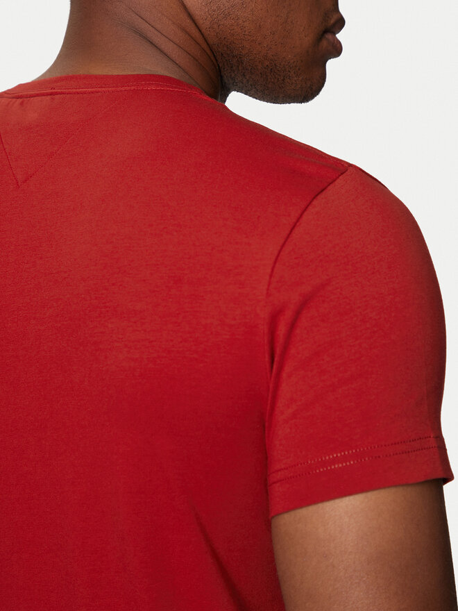 Tommy Hilfiger Tommy Hilfiger Camiseta MW0MW10800 Rojo Slim Fit