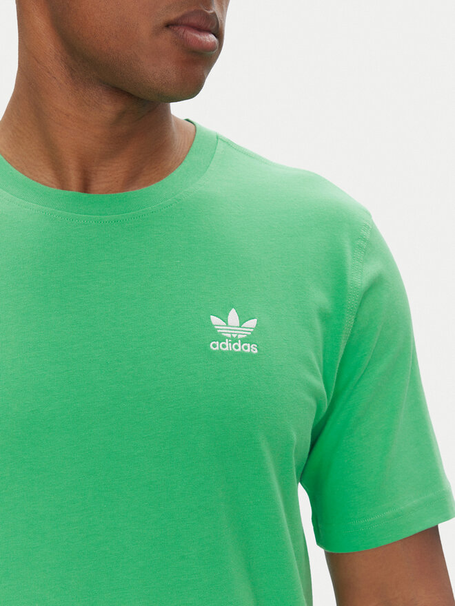 adidas adidas Marškinėliai Trefoil Essentials JN0235 Žalia Regular Fit
