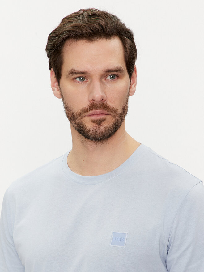 BOSS BOSS Camiseta Tales 50508584 Azul Relaxed Fit