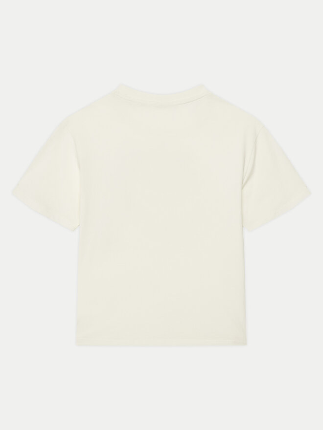 Napapijri Napapijri Camiseta S-Sella NP0A4IGX S Écru Regular Fit