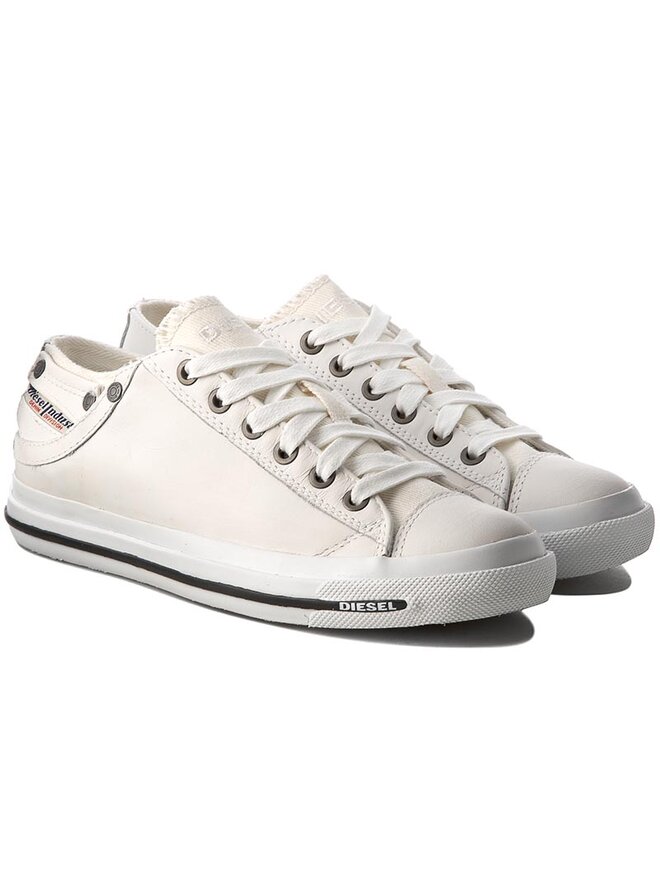 Diesel Sneakers aus Stoff Diesel Exposure IV Low W Y00637 PR052 T1003 Weiß