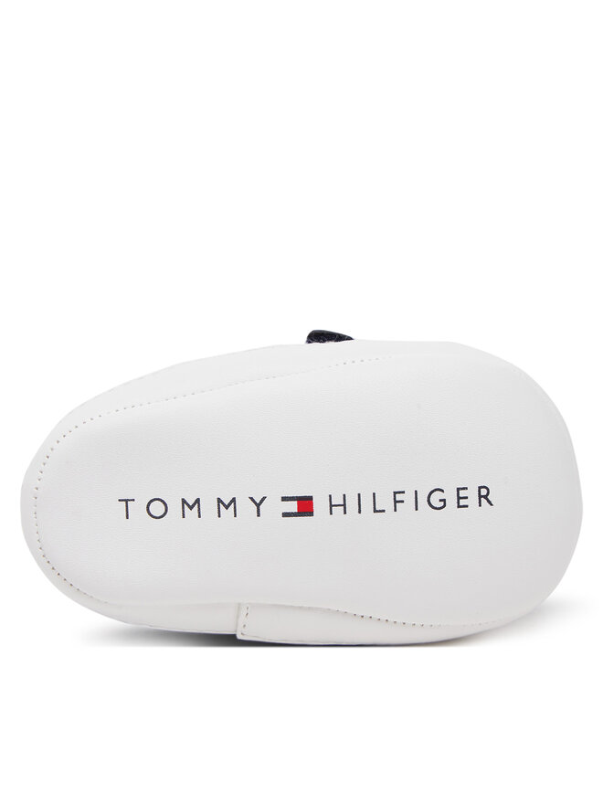 Tommy Hilfiger Sneakers Tommy Hilfiger Stripe Low Cut Velcro T0B9-33831-1433 Dunkelblau