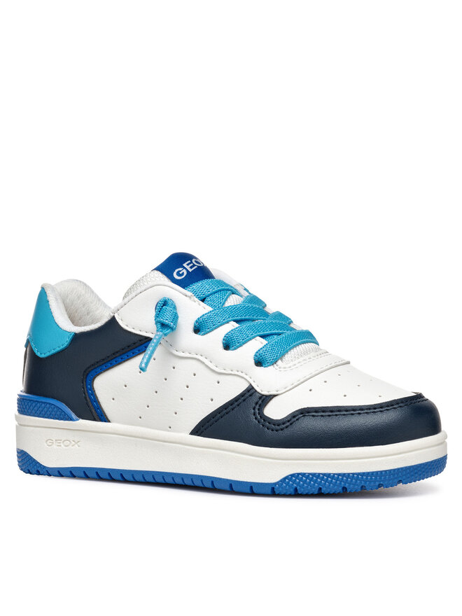 Geox Sneakersy Geox J Washiba J45LQB 5411 C1343 D Bílá