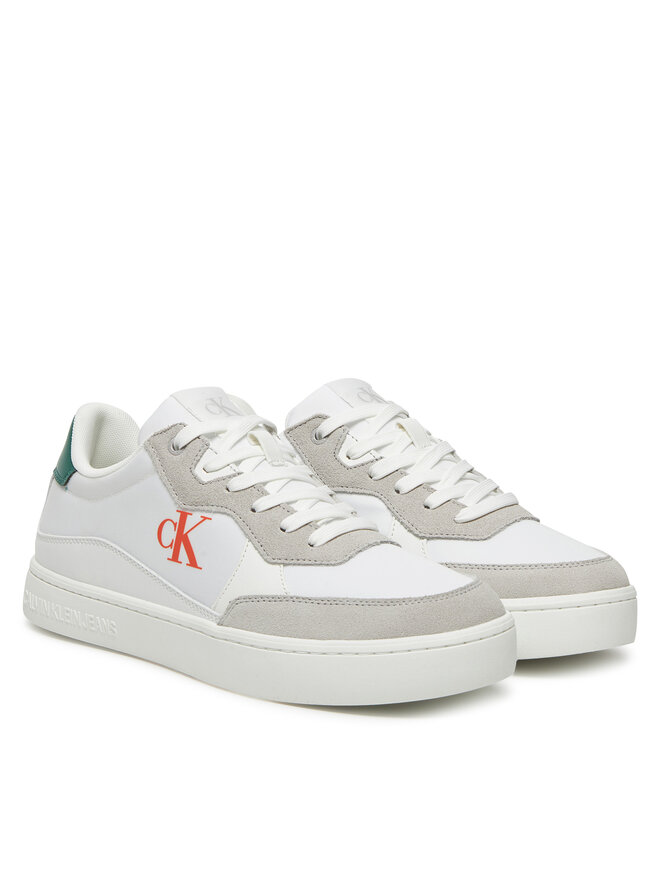 Calvin Klein Jeans Αθλητικά Calvin Klein Jeans Classic Cupsole Mg Nylon Mix YM0YM01304 Λευκό