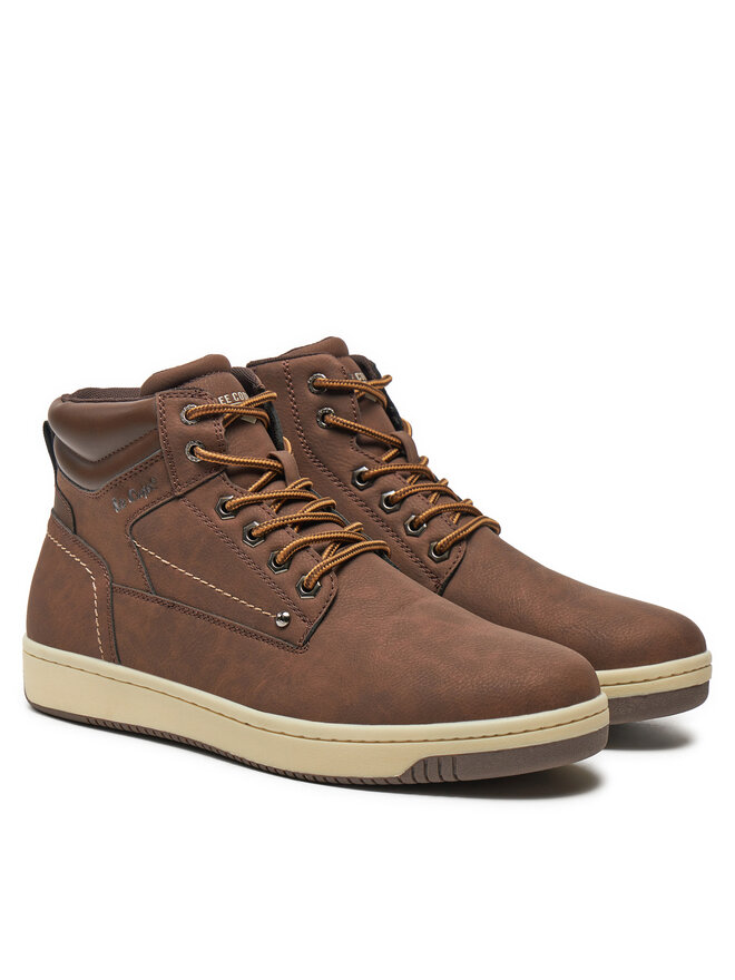 Lee Cooper Gležnjarji Lee Cooper PRWZ0002S Rjava