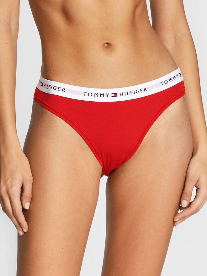 Tommy Hilfiger Tommy Hilfiger Klasične spodnje hlačke UW0UW03836 Rdeča