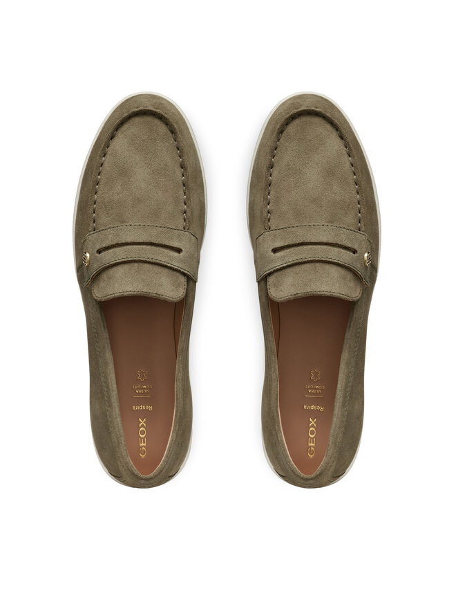 Geox Mokasyny Geox D Xand 3 D550ZD 00022 C3016 Khaki