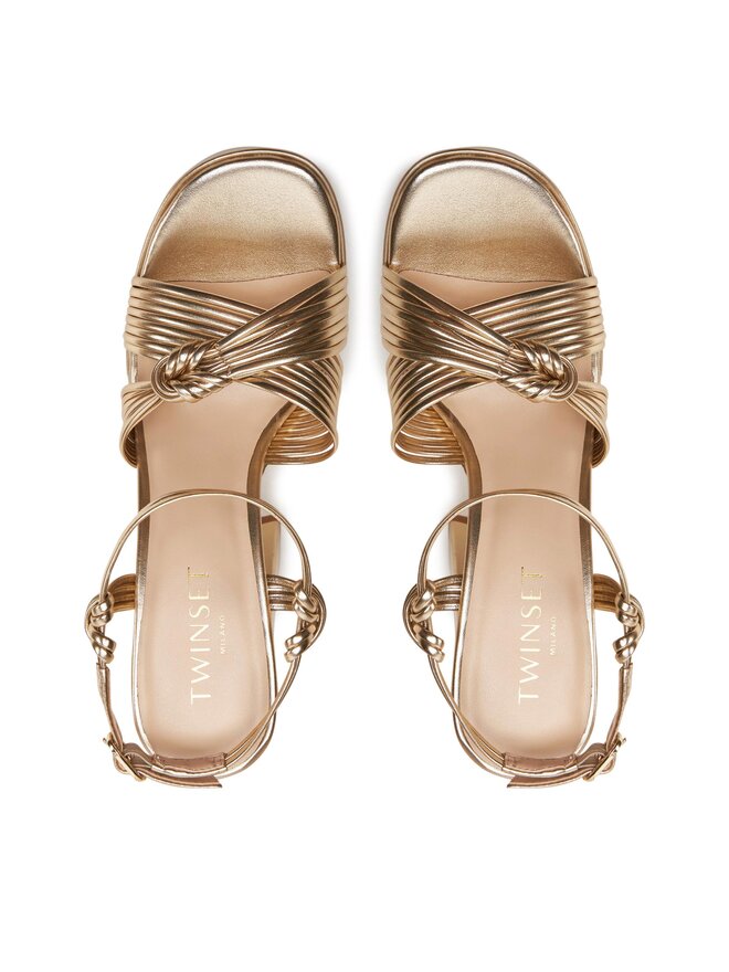 TWINSET Sandalias TWINSET 241TCT072 Oro