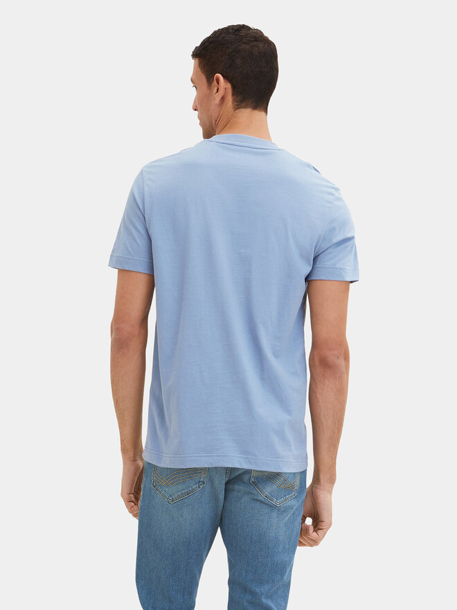Tom Tailor Tom Tailor Marškinėliai 1035611 Žydra Regular Fit