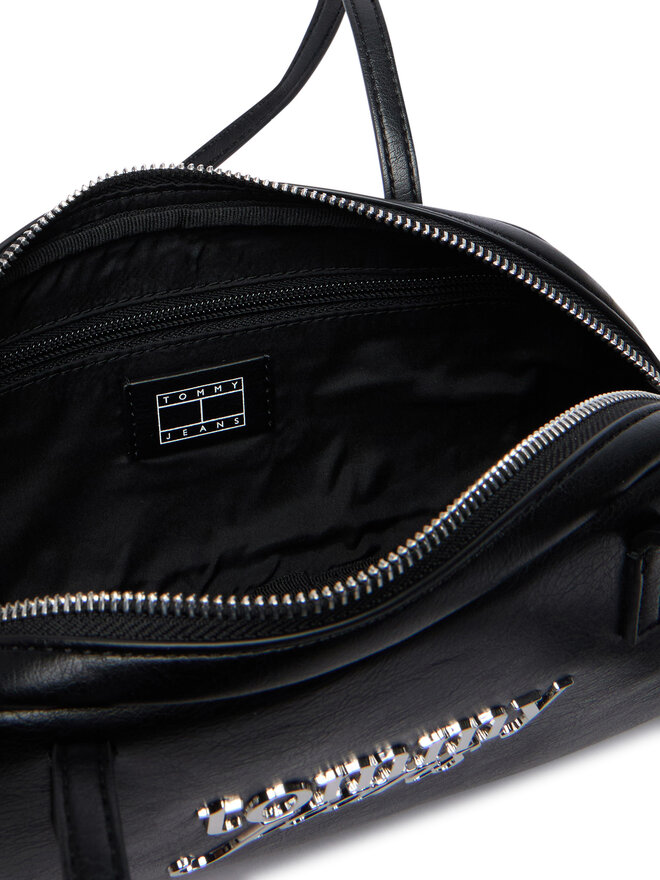 Tommy Jeans Handtasche Tommy Jeans Tjw Bold Shoulder Bag AW0AW18787 Schwarz