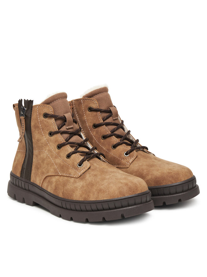 Bugatti Schnürstiefeletten Bugatti 325-AGA51-5500 Beige