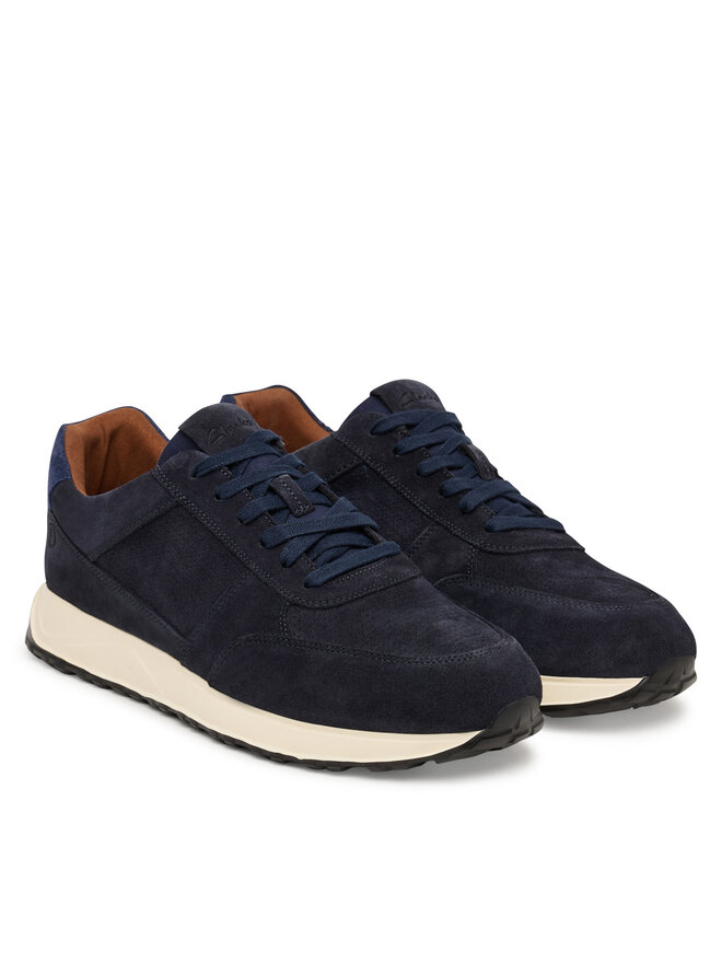 Clarks Снікерcи Clarks Radwell Tie 26186565 Cиній