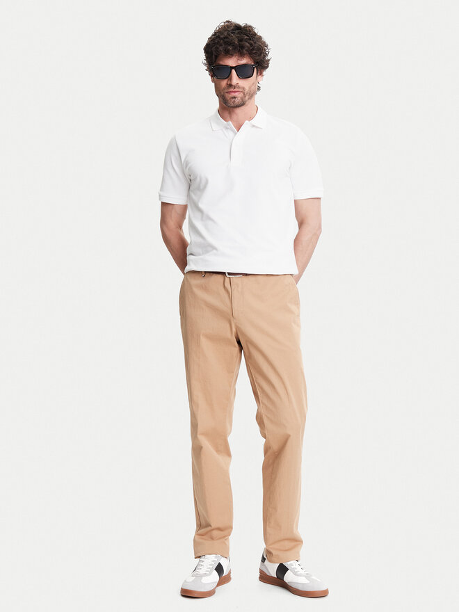 Pierre Cardin Pierre Cardin Polo marškinėliai C5 21354.2110 Balta Regular Fit