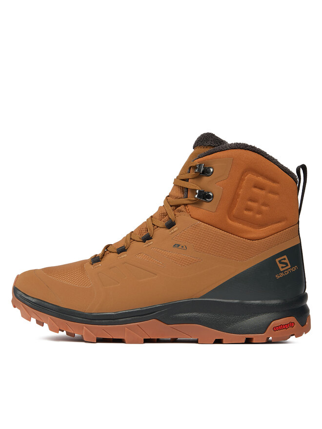 Salomon Trekkingi Salomon Outblast Thinsulate™ Climasalomon™ Waterproof L47382500 Brązowy