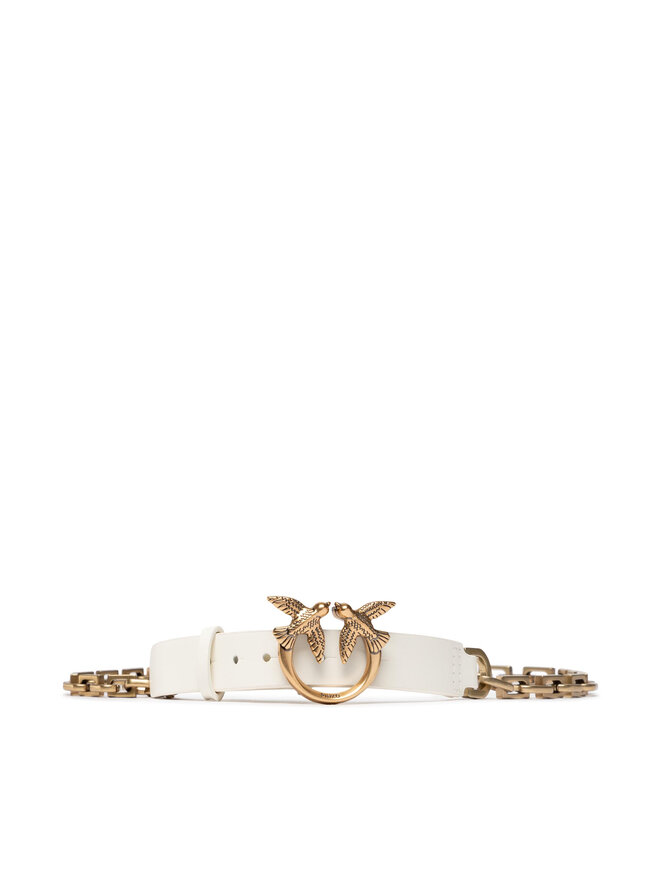 ベルト Pinko Belts White Pinko Love Berry H2 Belt White | Thin Belt