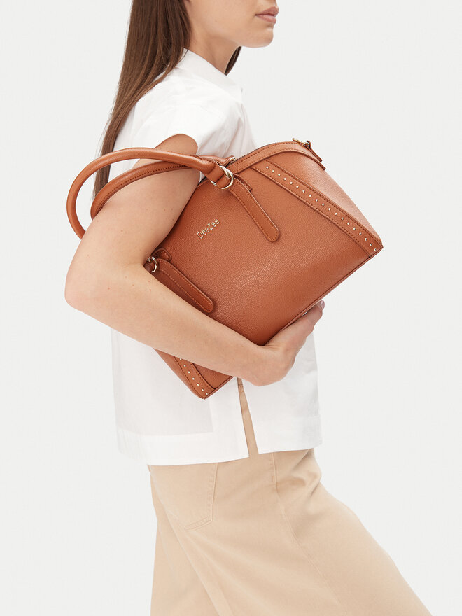 DeeZee Handtasche DeeZee C-DZE-S-013-08 Braun