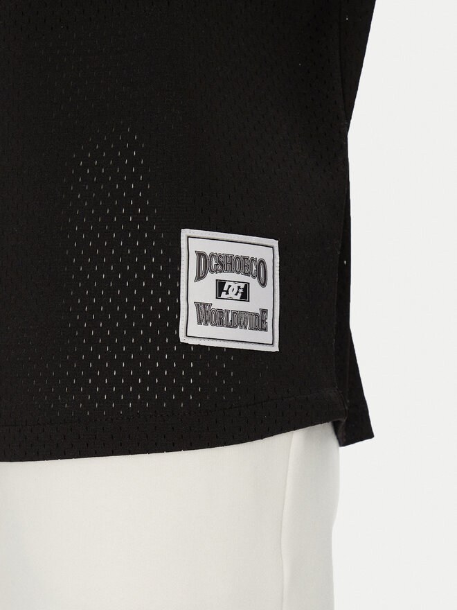DC DC Marškinėliai No Hitter ADYKT03254 Juoda Regular Fit