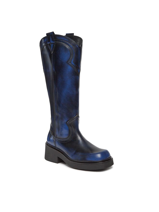 Bronx Kowbojki Bronx Western 14298-S Niebieski