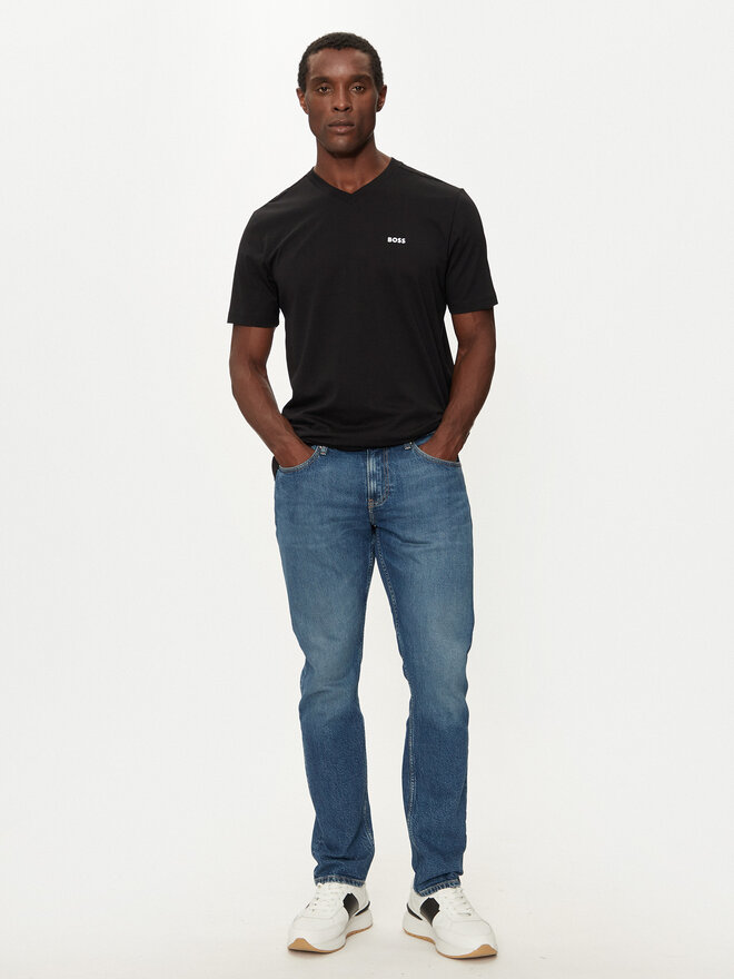 BOSS Boss Футболка Tee V 50506347 Чорний Regular Fit
