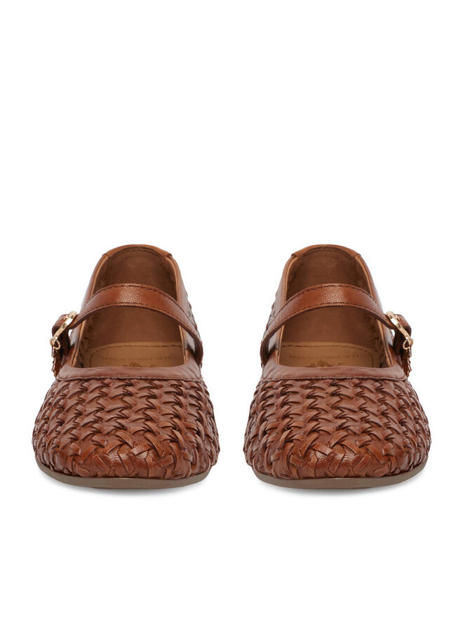 U.S. Polo Assn. Ballerinas U.S. Polo Assn. EO-LARISA001W/6L1 Hellbraun