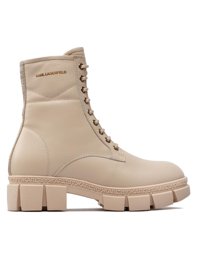 KARL LAGERFELD Μποτάκια KARL LAGERFELD KL43250 Μπεζ