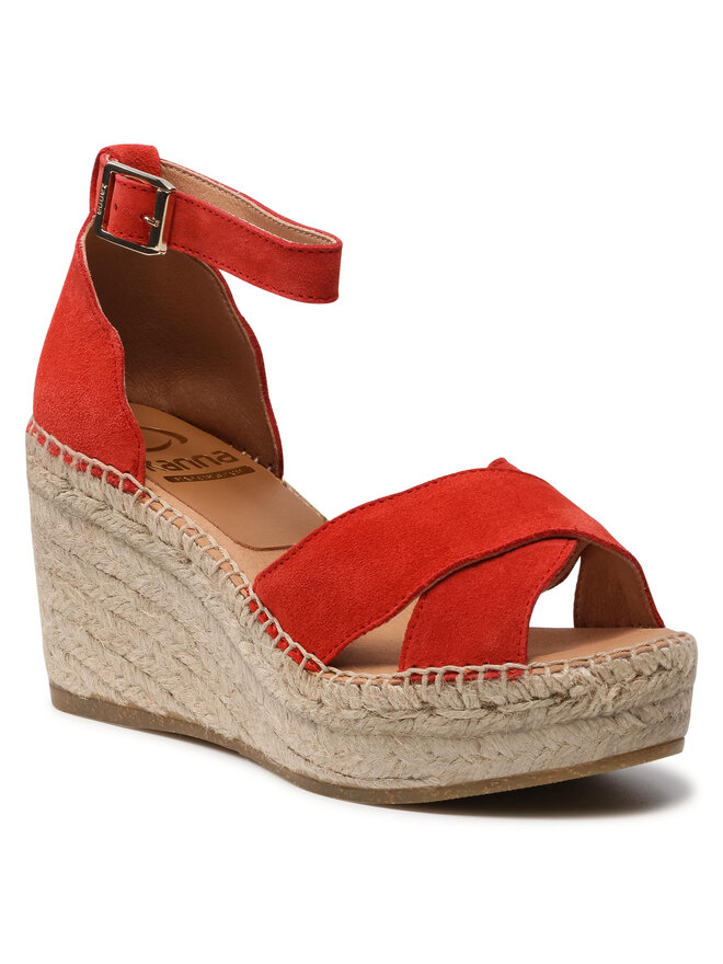 Kanna Espadrile Kanna 21KV9075 Portocaliu