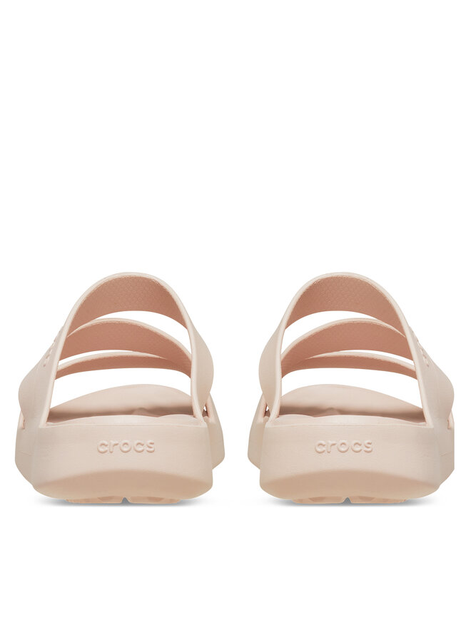 Crocs Şlapi Crocs Getaway Strappy 209587 Écru