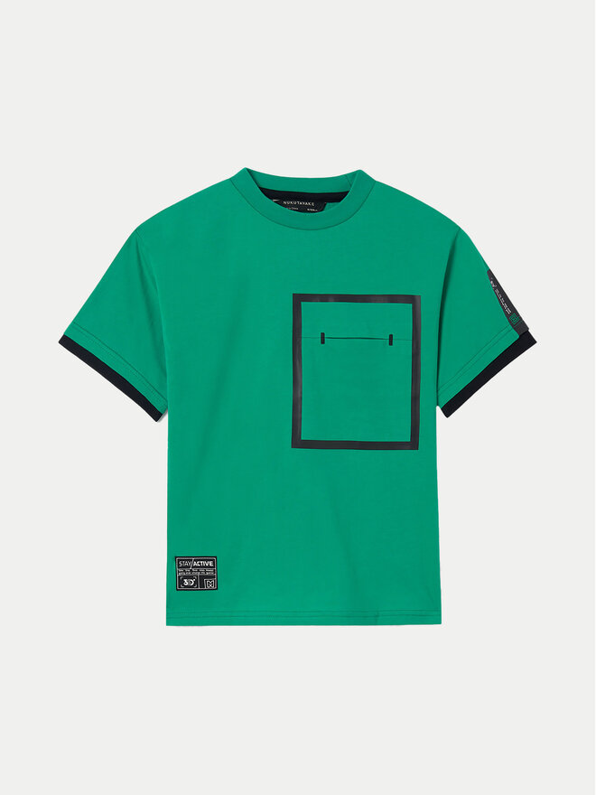 Mayoral Mayoral T-Shirt 6046 Πράσινο Regular Fit