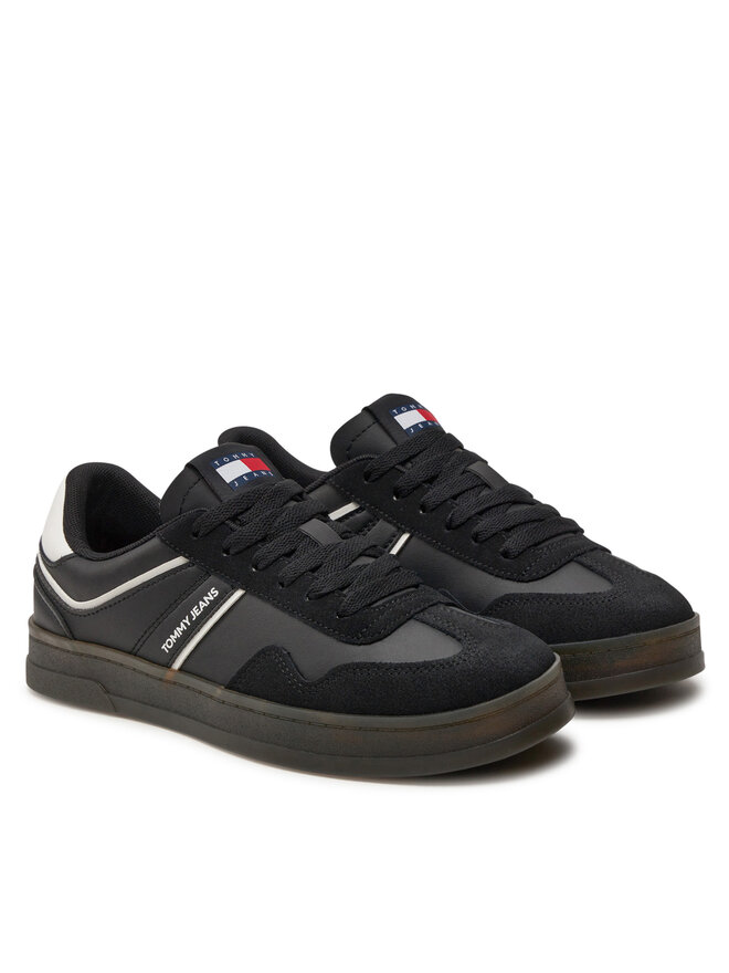 Tommy Jeans Sneakersy Tommy Jeans Tjw Court Sneaker EN0EN02552 Čierna