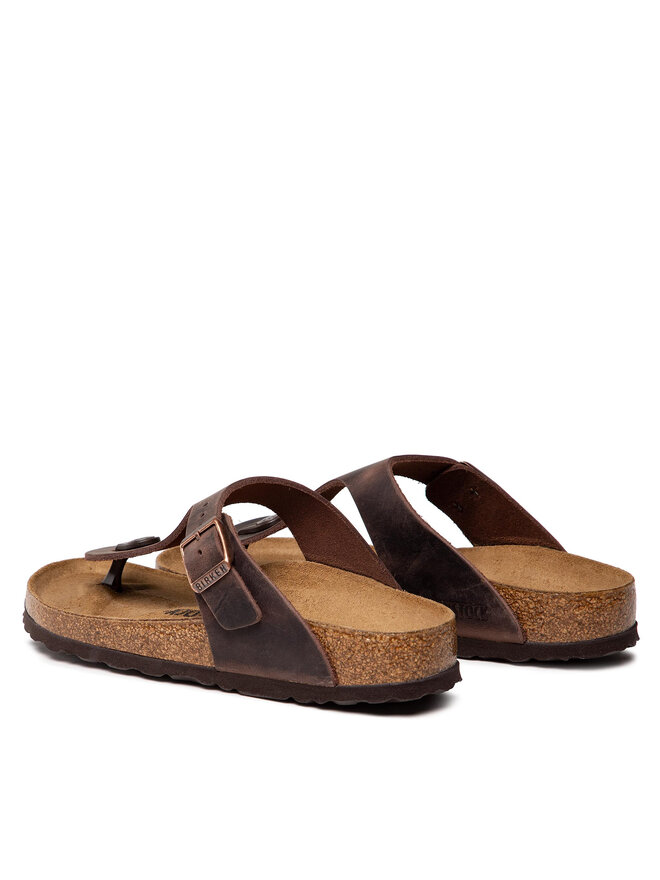 Tongs Birkenstock Gizeh Bs 0743833 Marron chaussures