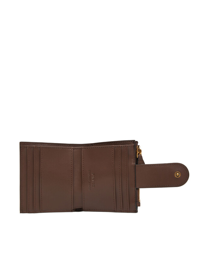 PINKO Majhna ženska denarnica PINKO Multi Purpose Wallet AI 25-26 PCPL 103610 A0F1 Rjava