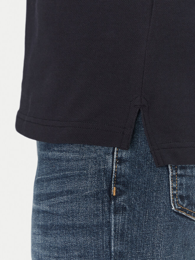 Tommy Hilfiger Tommy Hilfiger Poloshirt Chest Insert MW0MW38130 Dunkelblau Regular Fit